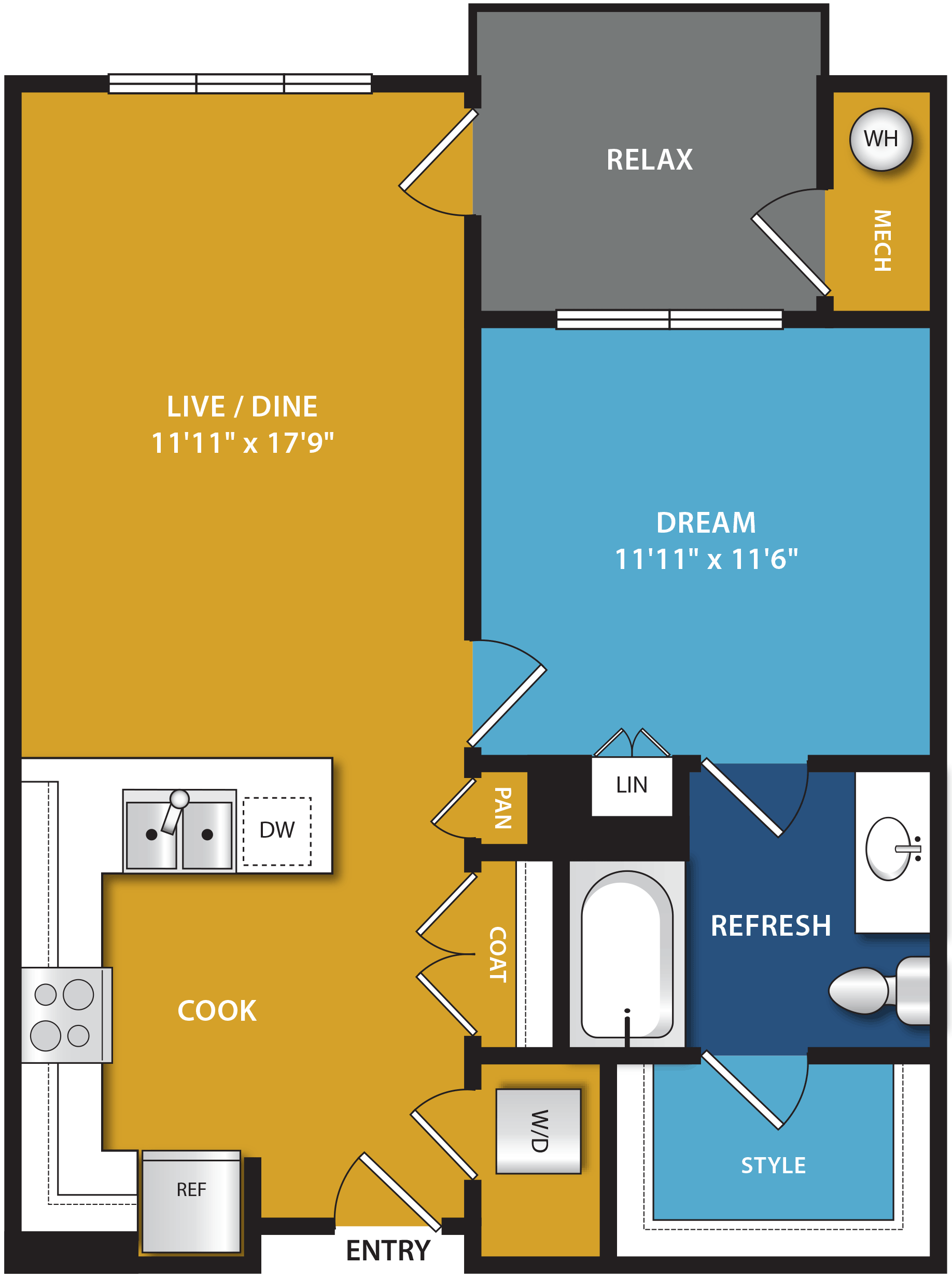 A1 floorplan