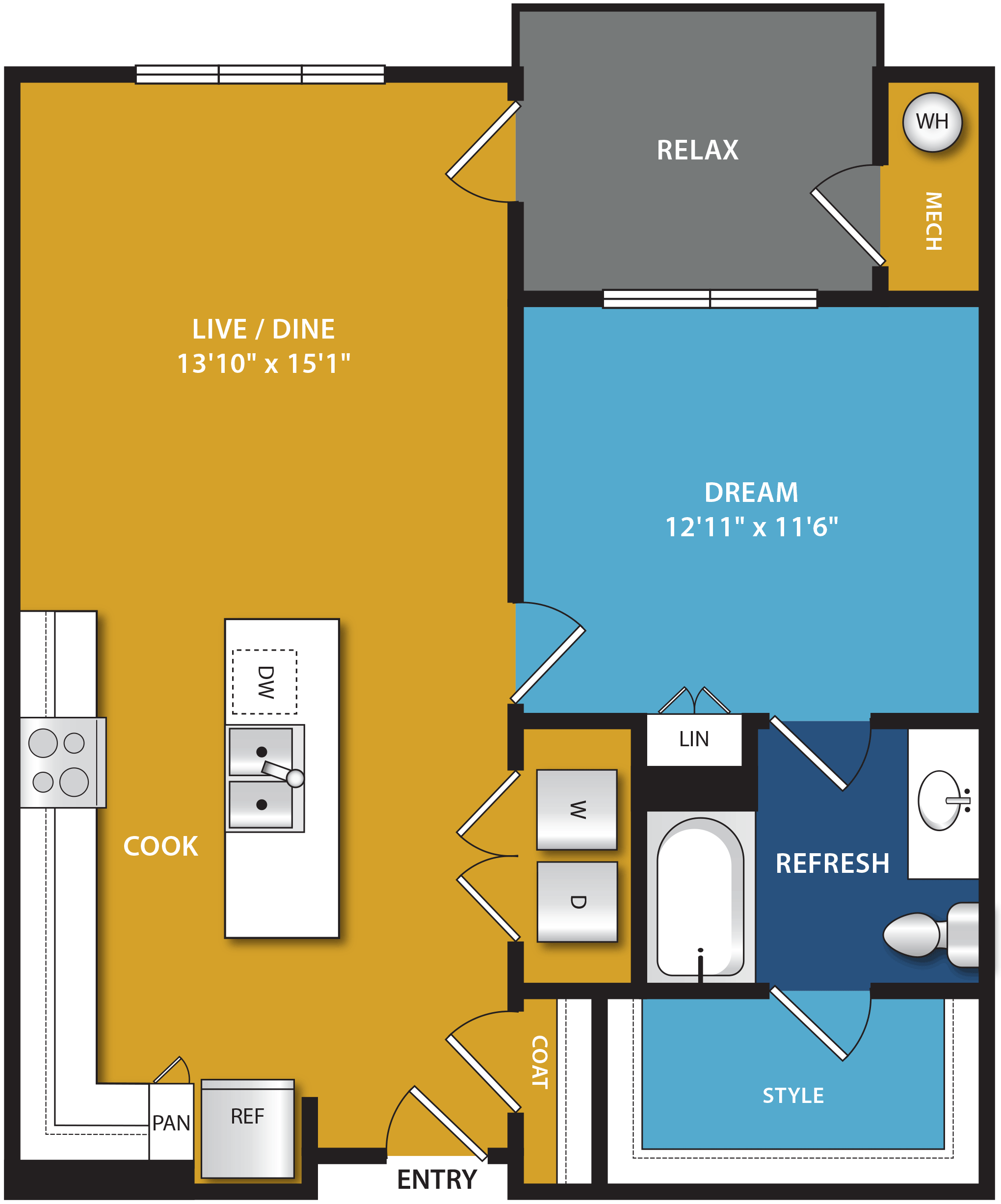 A2 floorplan